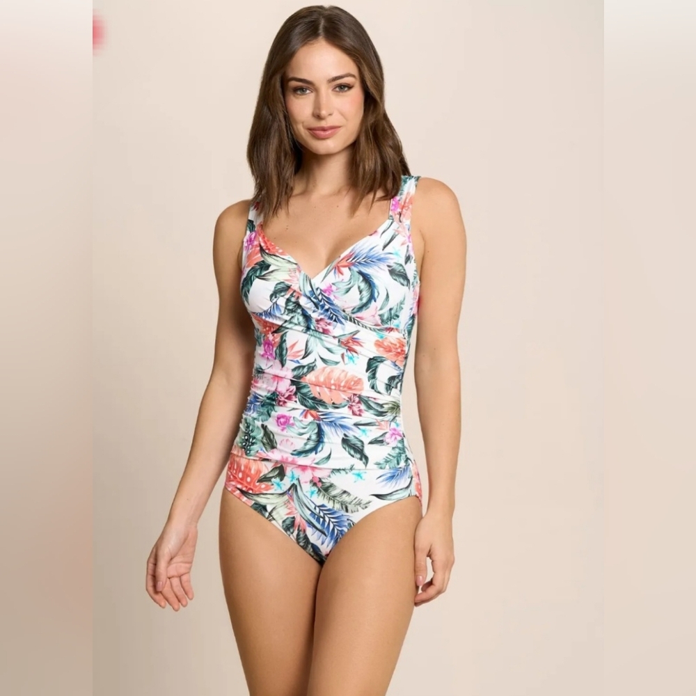 Jantzen Surplice Mio Hawaiiana Terrace. SZ 10 NWT